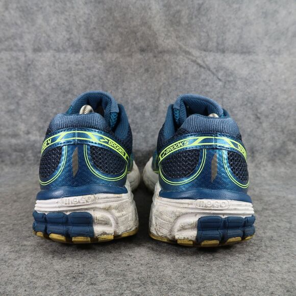 Brooks Shoes Mens 9 Athletic Trainers Vapor 4 Running Sport Active Walking Blue - Picture 7 of 14